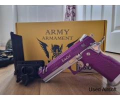 Army Armament LimCat Hi-Capa + 2011 Holster - Image 2