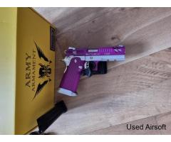 Army Armament LimCat Hi-Capa + 2011 Holster - Image 3
