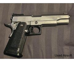 Tokyo Marui Hi-CAPA 5.1 Stainless Model GBB Airsoft Pistol - Image 2