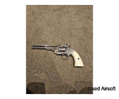 Asg Schofield revolver 6 inch silver