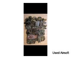 Large Airsoft Tactical Gear & DPM Clothing Bundle