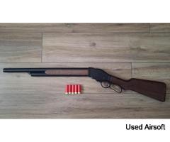 Lever action shotgun