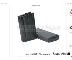 Wanted ares Slr magazines
