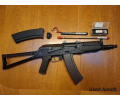 Fully upgraded metal Cyma AKS-74U