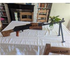 JG RPK HEFTY FULL METAL Nearly 4kg. Electric blowback
