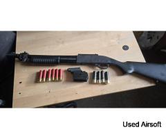 Tokyo Marui M870 Gas 3-6 shot pump action shotgun +++(Posted)