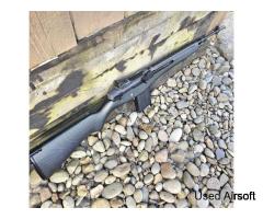 AIRSOFT G&G GR14 M14 "FAUX CARBON FIBER" FULL METAL AEG