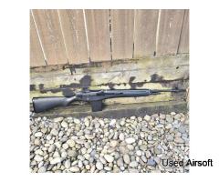 AIRSOFT G&G GR14 M14 "FAUX CARBON FIBER" FULL METAL AEG - Image 3