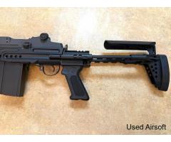 G&G M14 EBR Top Tech Airsoft Rifle AEG ETU - Image 2