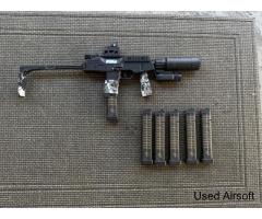 Maruyama/VFC MP9 GBBR Gas Blowback Airsoft SMG