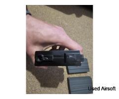 3x SR25 metal hi cap magazines - Image 4