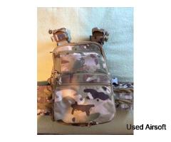 Plate carrier and belt setup