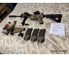 G&G cm16 gas blowback + extras - Image 4