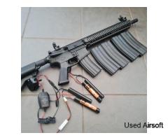 Nuprol Delta Enforcer Alpha - Batteries - Charger - Mags