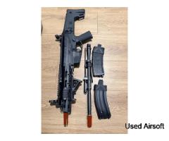 ( AIRSOFT) WeTech MSK GBB Green Gas Rifle Replica Fully Functional.