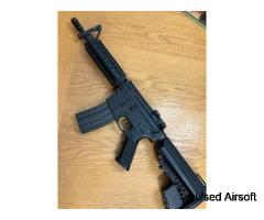 Tokyo Marui M4 NGRS airsoft rifle upgraded recoil shock
