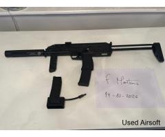 Umarex / VFC H&K MP7A1 GBB Bundle - Includes M4 HPA Adapter & KAC QD Suppressor