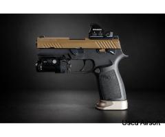 Custom Sig Sauer P320 M18 dual tone.