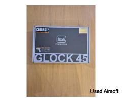 Glock G45 GEN5 MOS Gas Blowback Pistol (Cerakote - Umarex - Black - 2.6476)