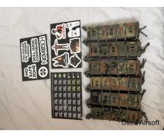Novritsch Open SMG Mag Pouch - Flecktarn - Image 2