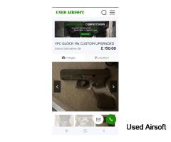 VFC GLOCK 19x CUSTOM UPGRADED (SCAMMER)