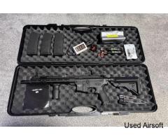 Novritsch SSR4 Mark 1 Full Metal Airsoft Rifle Bundle