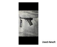 KWC P08 Luger Toggle, Locked GBB C02 - Image 4