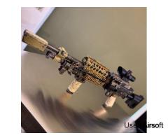 Custom painted A&K M249 - Image 4