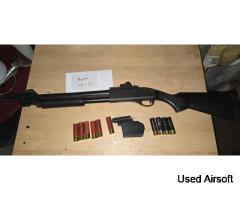 Tokyo Marui M870 Gas 3-6 shot pump action shotgun
