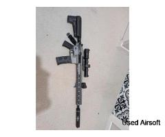 Barrett MK3 REC7 Carbine in tungsten grey