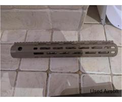 Tan m lock aluminum hand guard