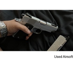 Tokyo marui v10 silver gbb pistol - Image 4