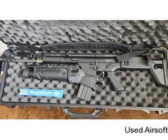 Star Airsoft SCAR lite with EGLM (Systema Gearbox) in hard case - Image 1