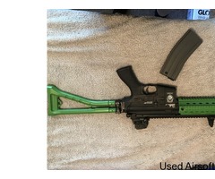 G&G Armament GR4100Y Plastic Blow Back Airsodt Rifle- Two Tone Green - Image 3