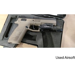 ASG CZ P-09 Gas Blowback Pistol - Image 4