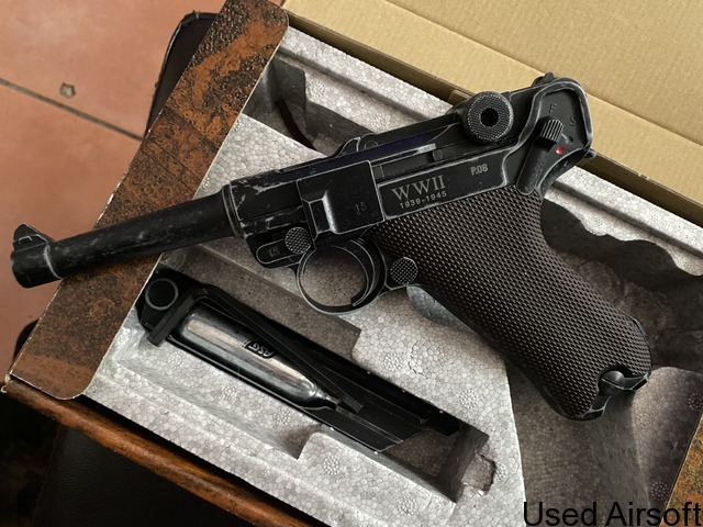 Umarex Legends P08 4.5mm Air Pistol - WWII EDITION - 3