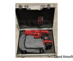 LIMITED EDITION CUSTOM DEADPOOL GLOCK GBB PISTOL *FOR SALE OR OPEN TO TRADES* - Image 2