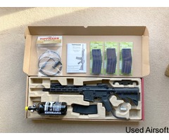 TIPPMANN MK2 M4 HPA V2 - WITH 48CI BOTTLE, REMOTE LINE & MAGAZINES - SORRY NOW SOLD - Image 2