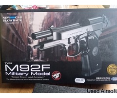 **Reduced to clear** , Brand New M92F Military (Black) Tokyo Marui - boxed and Never been used - Image 1