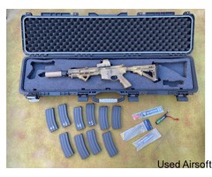 DAS GBLS GDR 15 (L119A2 build) + 10 mags, case, battery and extras - Image 1