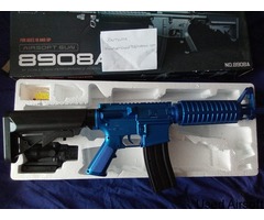 Vigor spring powered M4 rifle in blue. - Image 2