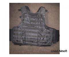 Black ciras tactical vest