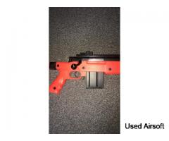 WELL MB4406 AIRSOFT SPRING SNIPER RIFLE IN ORANGE - Image 4