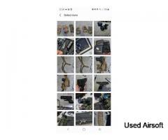 Joblot of airsoft guns clothes and accessories - Image 2