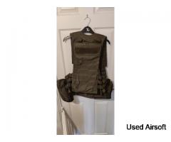 OD Assault Harness with mag pouch and drop bag - Bristol - £20 (Can post see description) - Image 2