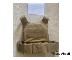 Warrior Assault Systems - Covert Plate Carrier - Coyote