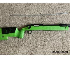 WELL MB4416 M40A5 AIRSOFT SNIPER RIFLE IN GREEN - Image 4