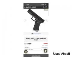 Umarex GLOCK 17 Gen4 Gas Airsoft Pistol £159 New