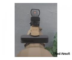 Ares Amoeba Honey Badger AM-014 Airsoft Rifle (Tan) - Image 2