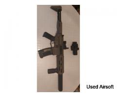 Ares Amoeba Honey Badger AM-014 Airsoft Rifle (Tan) - Image 3